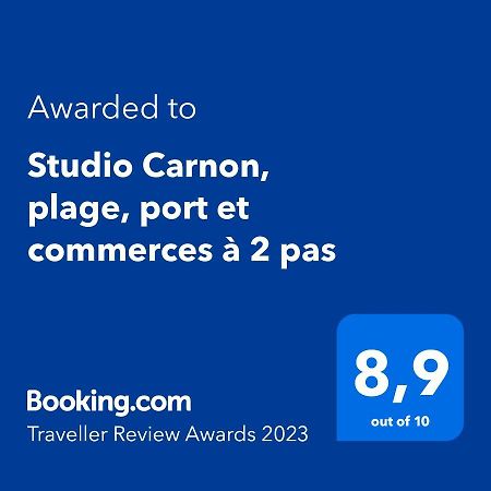 Studio Carnon, Plage, Port Et Commerces A 2 Pas Eksteriør billede